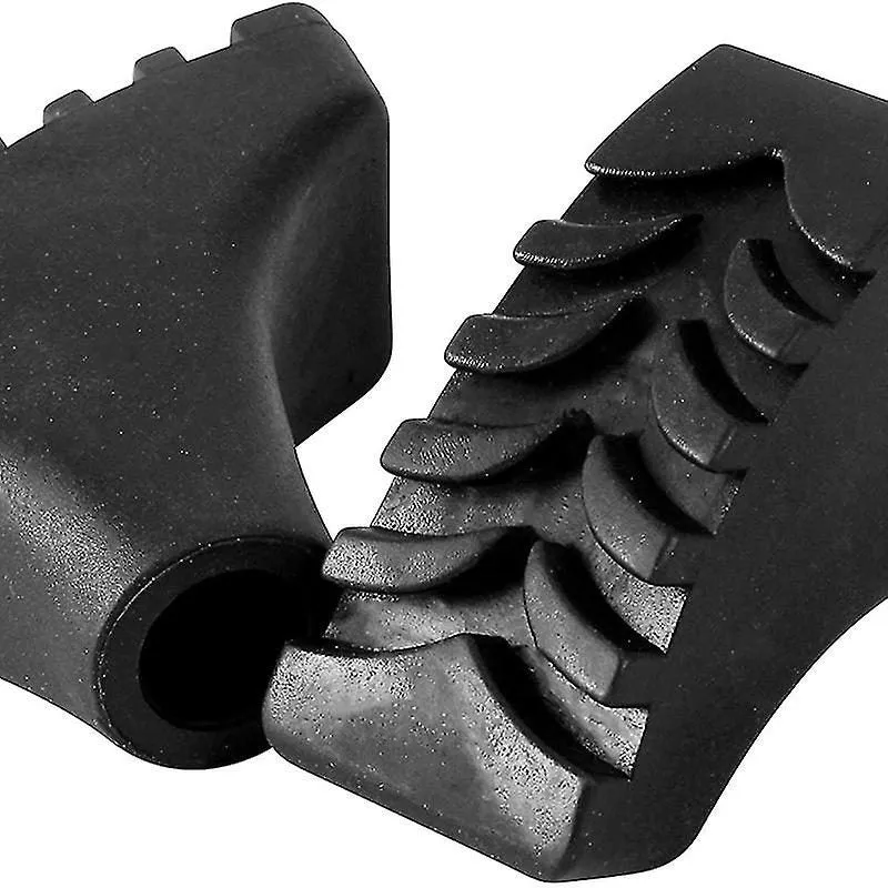 10 Pieces Nordic Walking Pads, Trekking Rubber Buffers Compatible