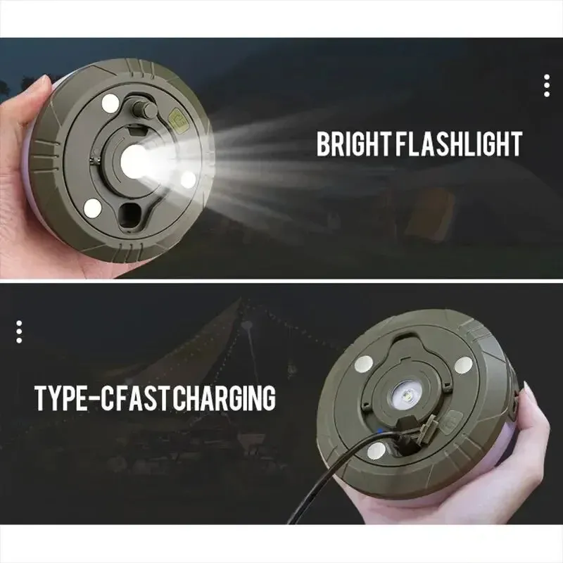 10m LED Camping Light Strip Waterproof Recyclable Outdoor Tent & Garden Room Decoration Lamp