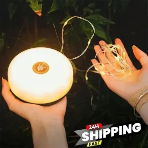 10m LED Camping Light Strip Waterproof Recyclable Outdoor Tent & Garden Room Decoration Lamp