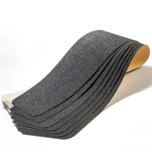 12 Pack Stair Treads Non-Slip Outdoor Tape 6”x30” - Black Anti-Slip Safety Adhesive Strips for Steps, Staircase