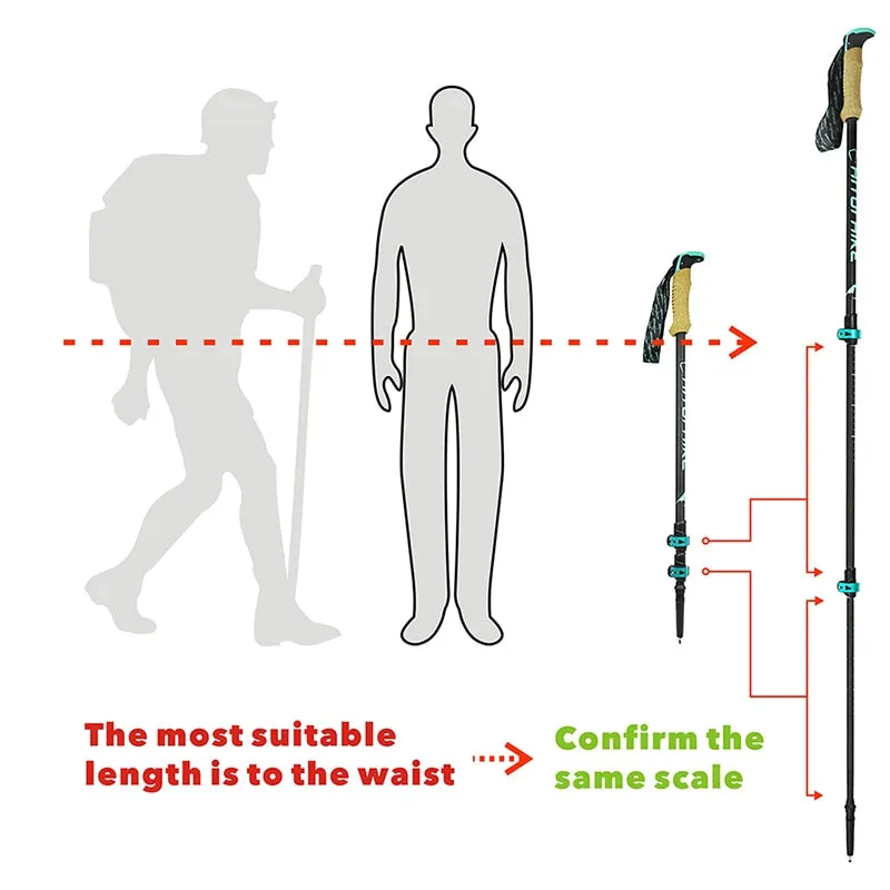 195g/pc Trekking Pole