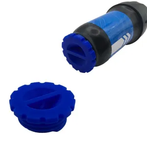 2-Pack Low Profile Filter Cap with Loop for Sawyer Squeeze – Ultralight Cap, Water Filtration Accessory for Hiking, Backpacking, Survival