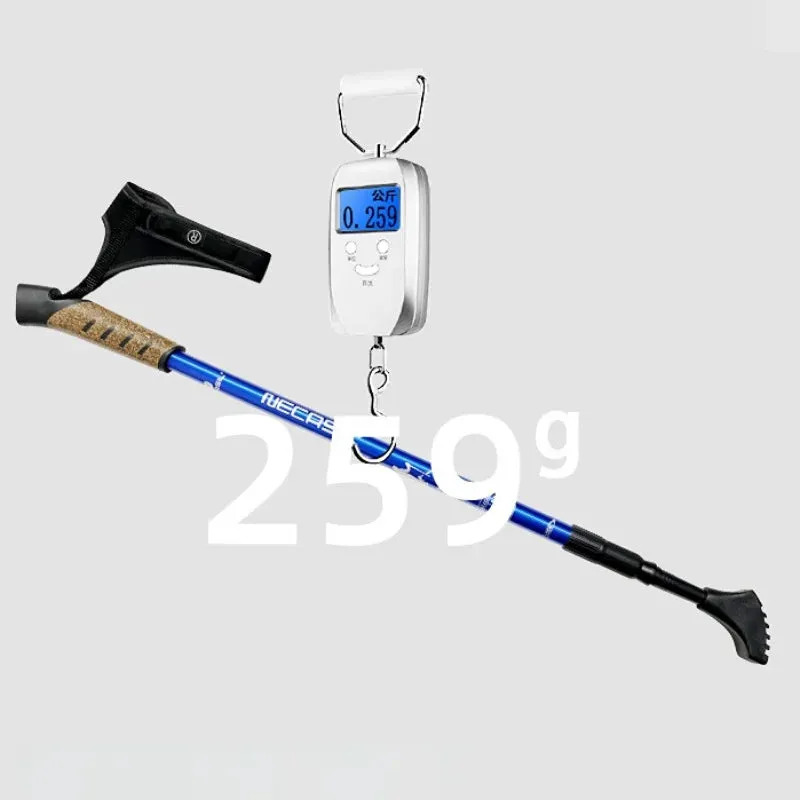 2PCS Nordic Walking Poles Telescopic Aluminium Alloy
