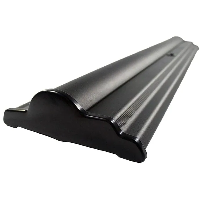 36" SilverStep Tabletop Retractable Banner Stand (Black and Silver)