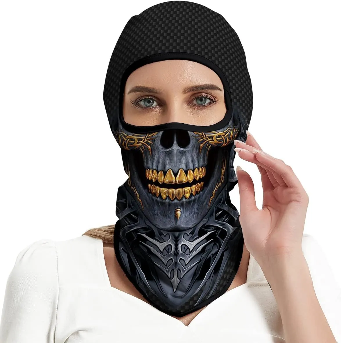 3PCS Balaclava Full Face Mask Ski Scarf Sun UV Protection Motorcycle Cycling Hood Men Women Outdoor Sports Covering