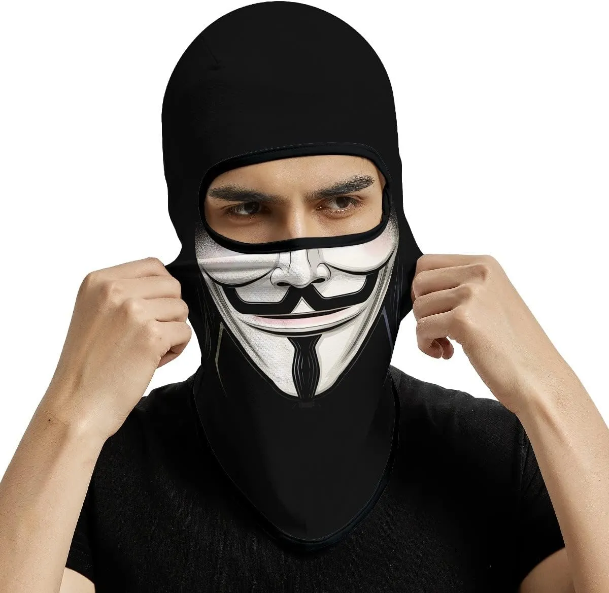 3PCS Balaclava Ski Mask Motorcycle Full Face Mask Outdoor Tactical Hood Headwear Mask Unisex for Cycling Halloween Windproof