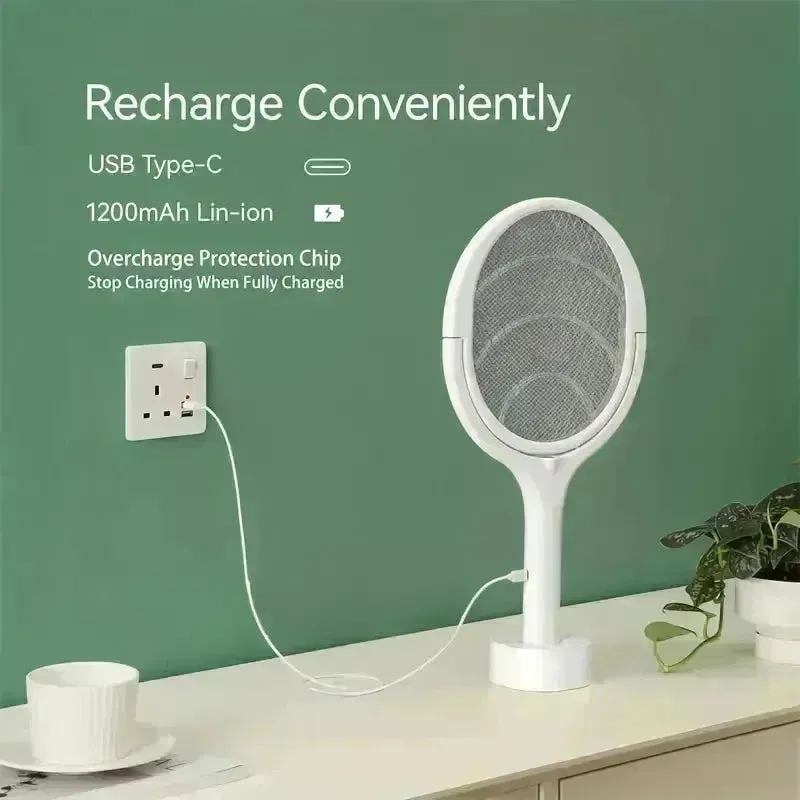 6 in 1 Extendable Mosquito Zapper Racket