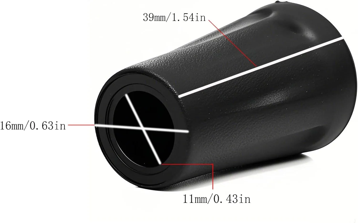 6 - Piece Hiking Pole Accessories Kit, Anti - Slip and Shock - Absorbing Rubber Foot Covers, Ideal for Protecting Pole Tips with Cylindrical Heads