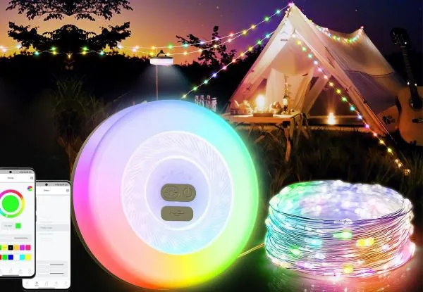 7m RGB Camping String Light