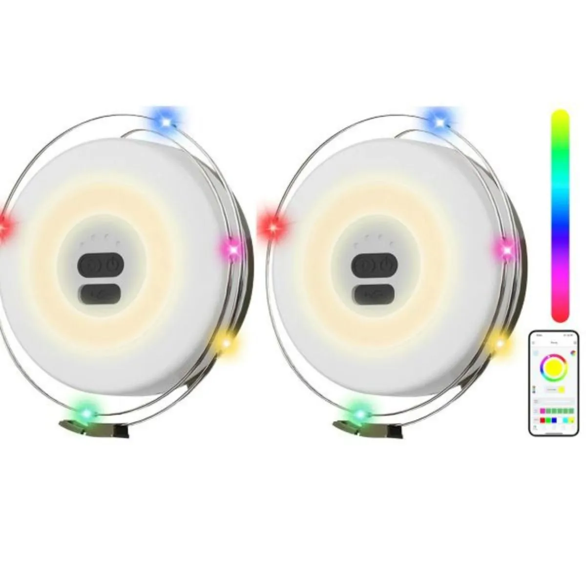7m RGB Camping String Light