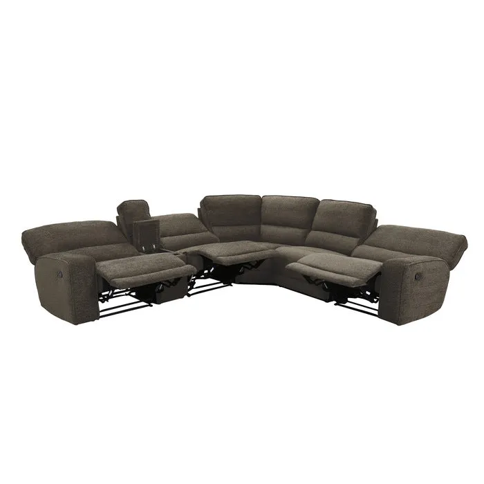 8238*6LRRR 6-Piece Modular Reclining Sectional