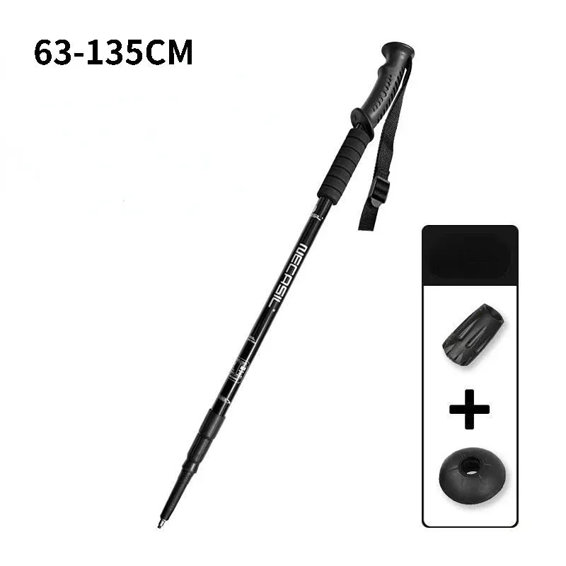 Adjustable Ultralight Aluminum Trekking Poles for Hiking & Running