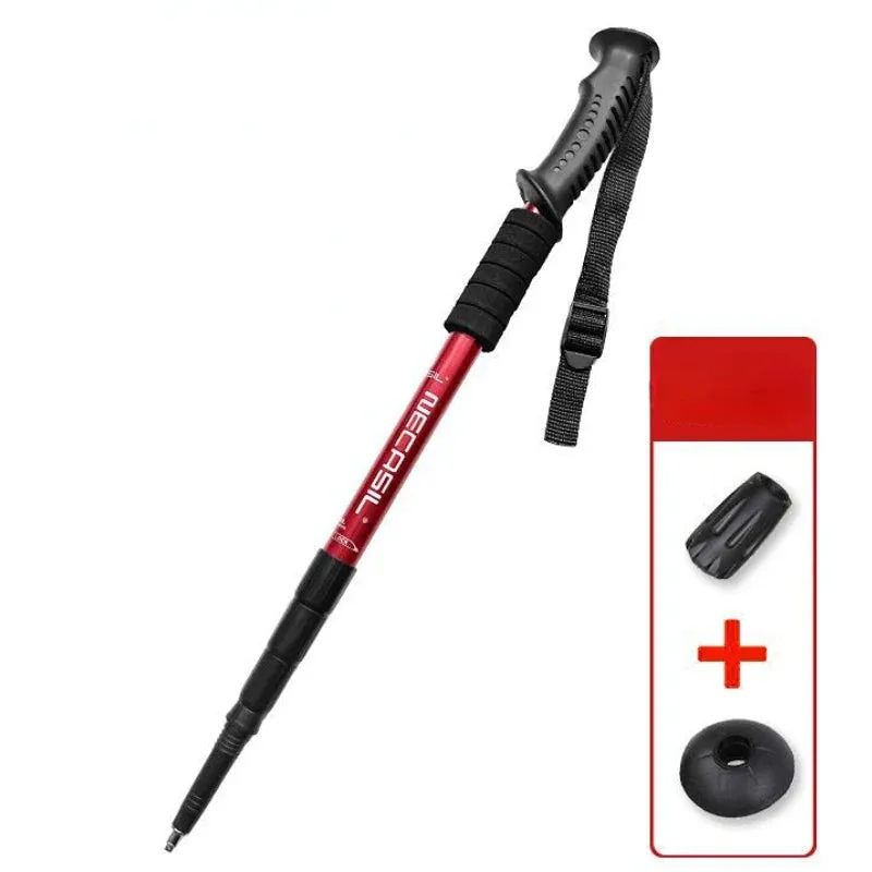 Adjustable Ultralight Aluminum Trekking Poles for Hiking & Running
