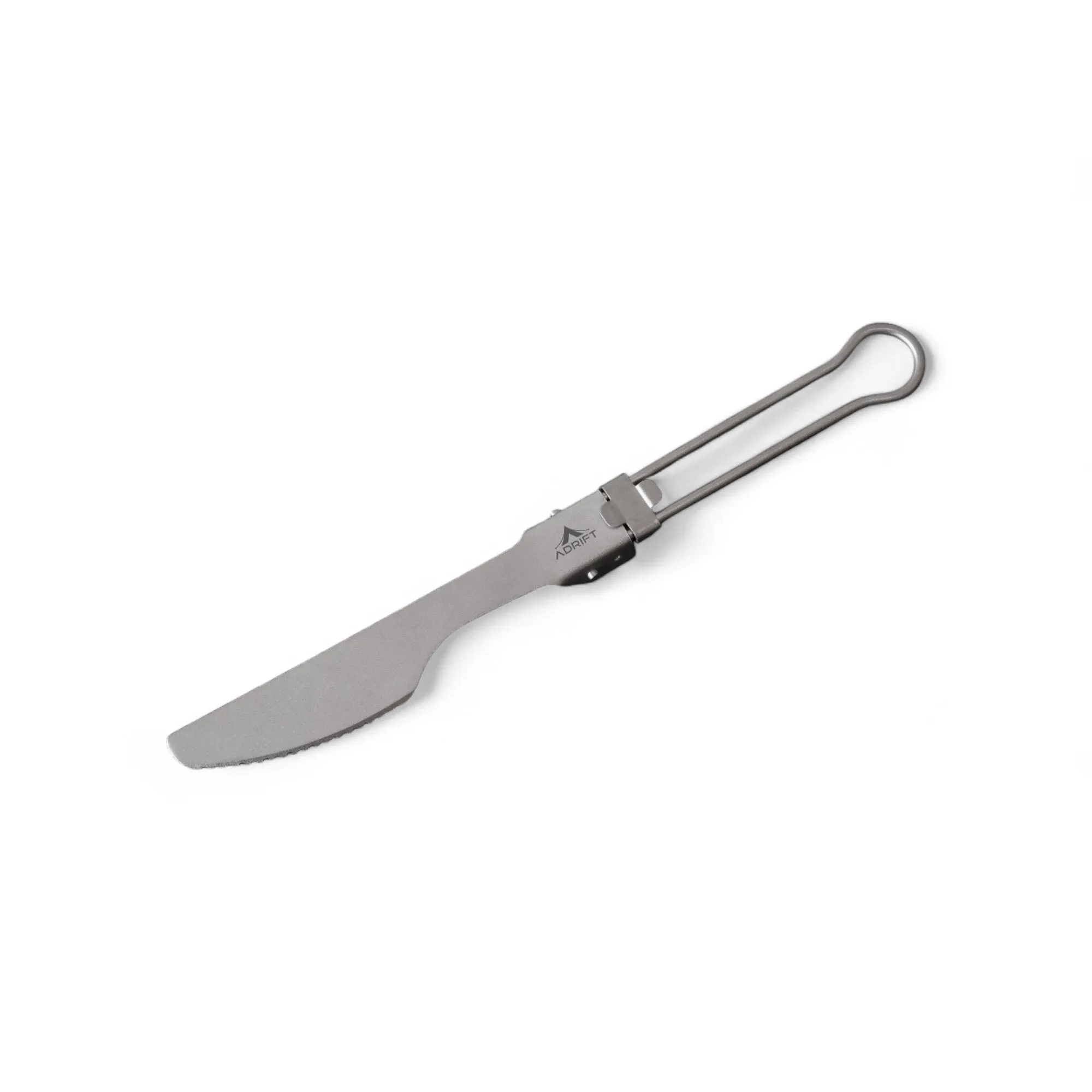 Adrift Allseason | Titanium 5-Piece Folding Cutlery Set – Ultralight, Portable