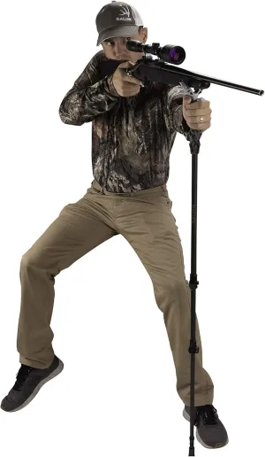 Allen Company Premium Carbon Fiber Shooting Stick with Adjustable Cams, Black