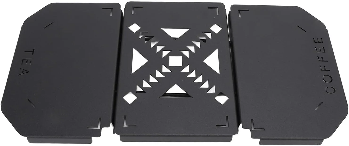 Aluminium Alloy Table Top with Folding Design for Stanley Lunch Box Portable Camping and Fishing Accessory