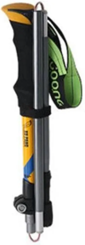 Aluminum Alloy Outdoor Retractable Alpenstock Ultralight Walking Stick Folding Walking Stick Hiking Stick Carbon-Free Walking Stick