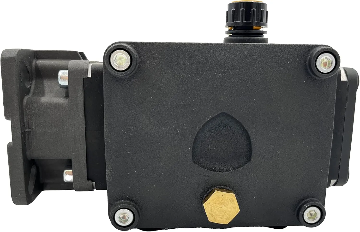 Annovi Reverberi RCV3G27D-F7 ¾” Hollow Shaft Replacement Commercial Pump. 2700 PSI, 3 GPM, 186 Bar, 3400 RPM, Brass Head, D Version Style Pressure Washer Pump, Aluminum Connection Rods.