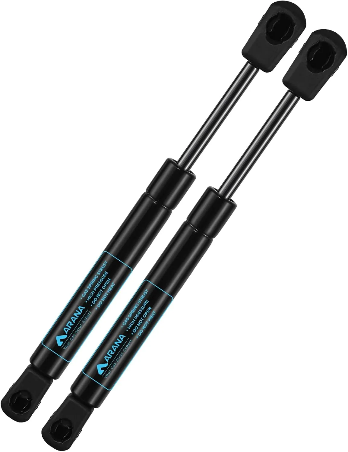 ARANA Gas Struts 10.5 inch 25Lb/111N, 11 inch 24Lb Gas Spring Shock Lift Support for Ranger Boat Hatch Boat Box Tractor Toolbox Aluminum Toolbox Pickup Tool Box Truck Toolbox Replacement Parts, 2Pcs