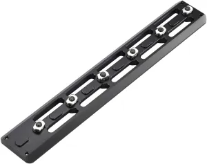 Arca Dovetail Rail for M-LOK System – Quick-Release Tripod Mount Adapter | Compatible with Arca-Swiss/RRS Standards | Lightweight Aluminum Hunting Accessory | 6-Slot Interface
