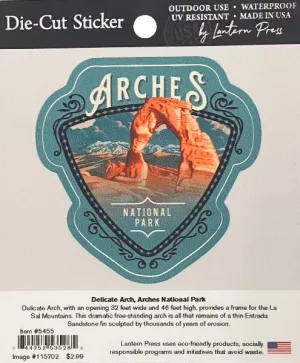 Arches Die-Cut Sticker