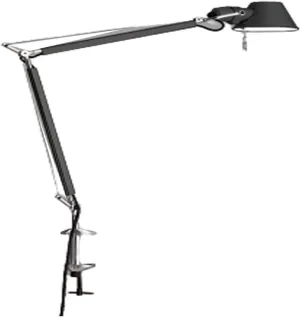 Artemide Tolomeo Mini 100W E26 Black Table Lamp with Aluminum Clamp