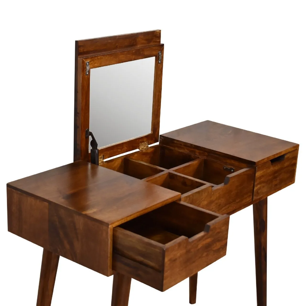 Artisan Furniture Foldable Mirror Table - Chestnut