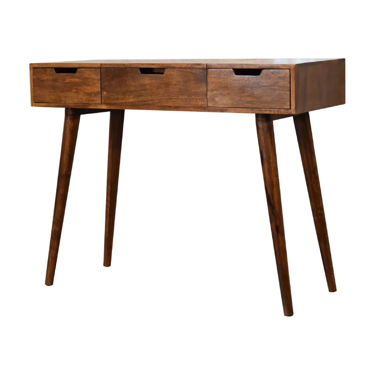 Artisan Furniture Foldable Mirror Table - Chestnut