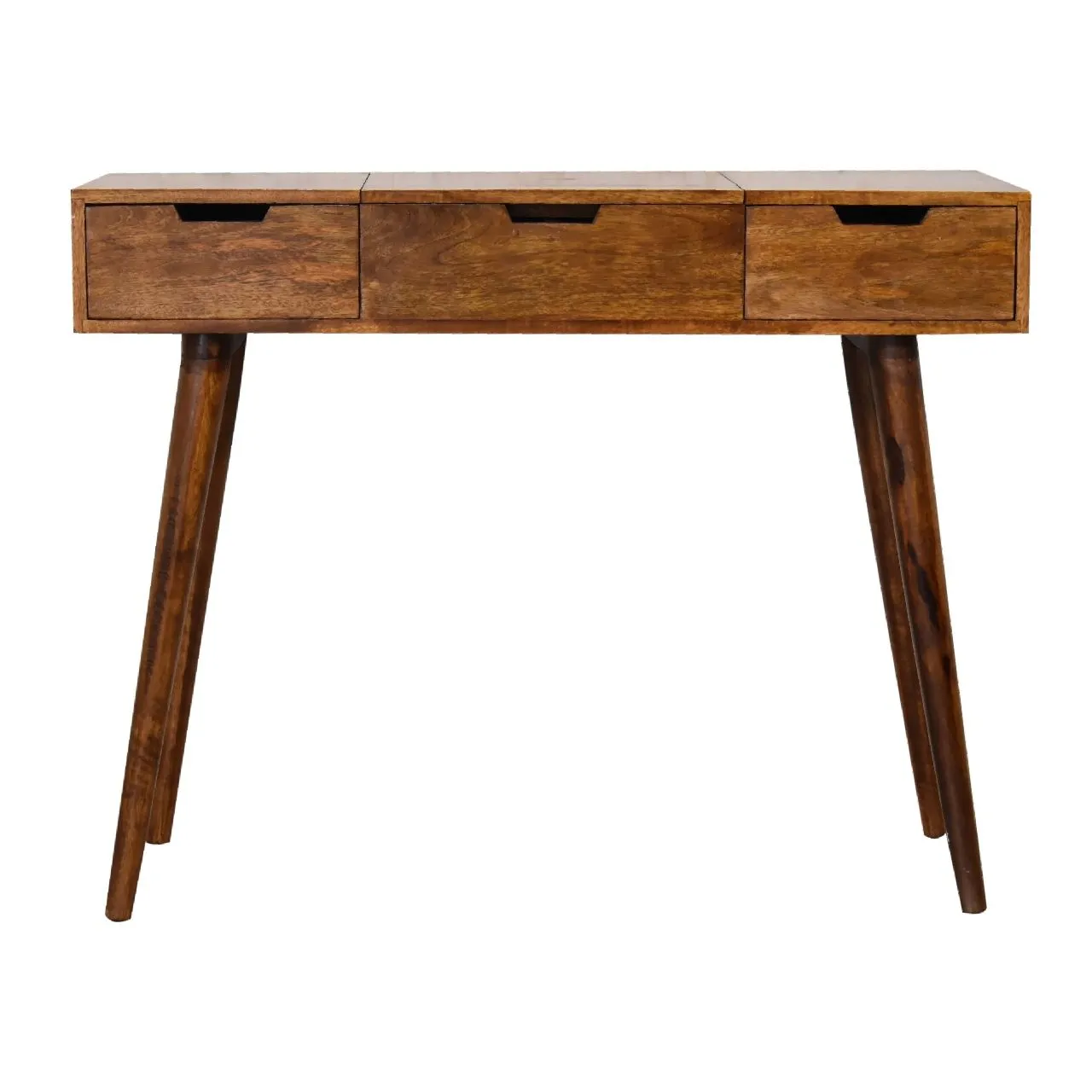 Artisan Furniture Foldable Mirror Table - Chestnut