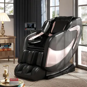 Artist hand Massage Chair Full Body, Zero Gravity Massage Chair Shiatsu Massage Recliner with 5 Auto Modes, Back & Upper Legs Heating, Bluetooth Speakers, Calfrest Extension, Airbags, Foot Rollers