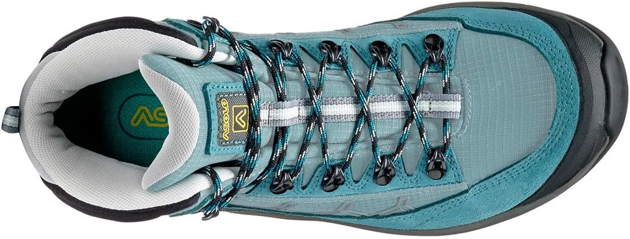 ASOLO Women's Falcon EVO GV Waterproof Breathable Lace-Up Outdoor Hiking Boots w/Suede & Nylon Upper, High-Traction Outsole