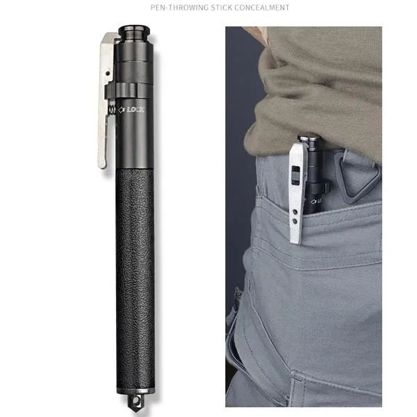 Automatic Spring Crowbar Car Self-defense Weapon