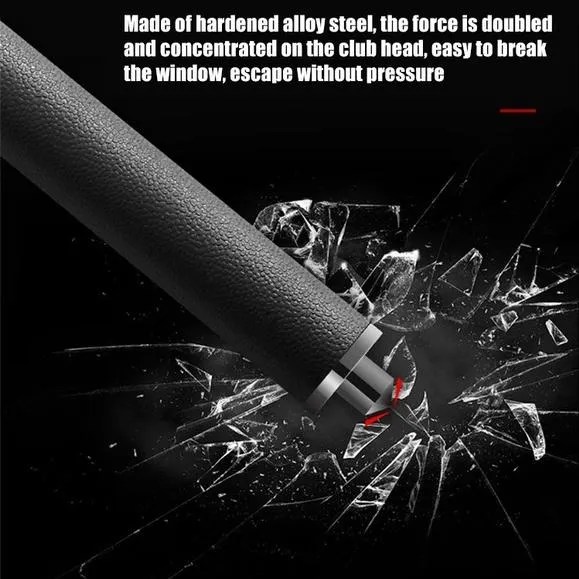 Automatic Spring Crowbar Car Self-defense Weapon