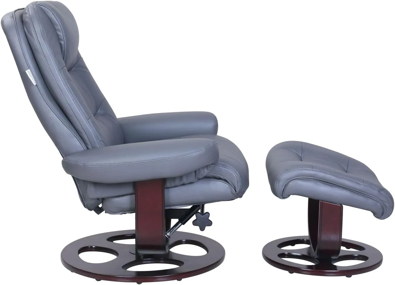 BarcaLounger Jacque Reclining Pedestal Chair – Marlene Gray