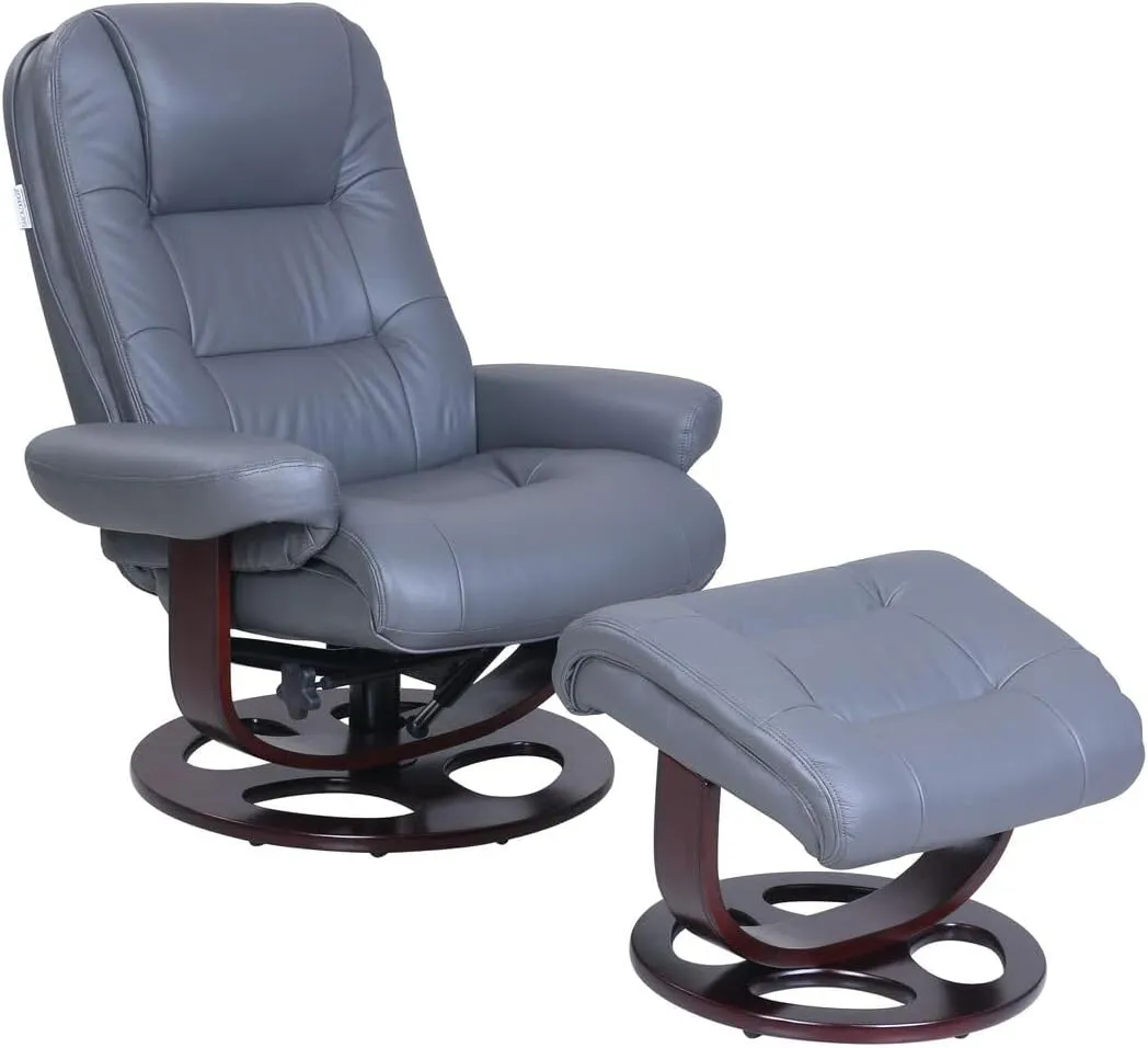 BarcaLounger Jacque Reclining Pedestal Chair – Marlene Gray