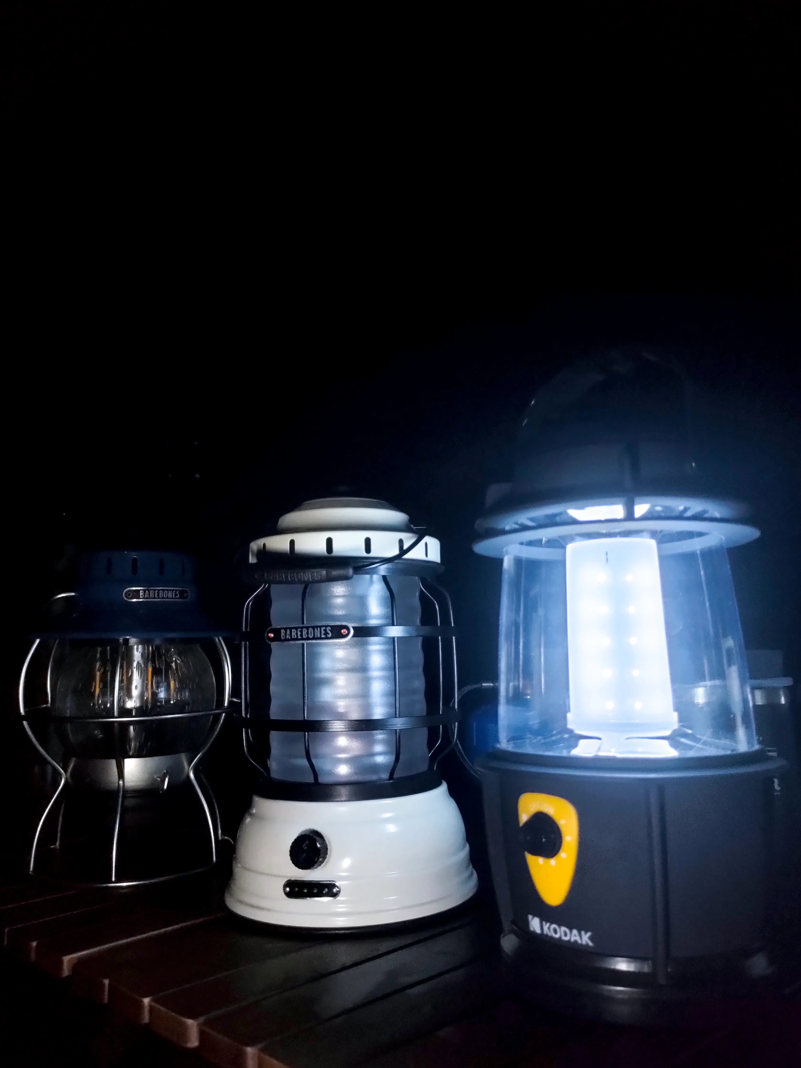 Barebones Forest Lantern Red