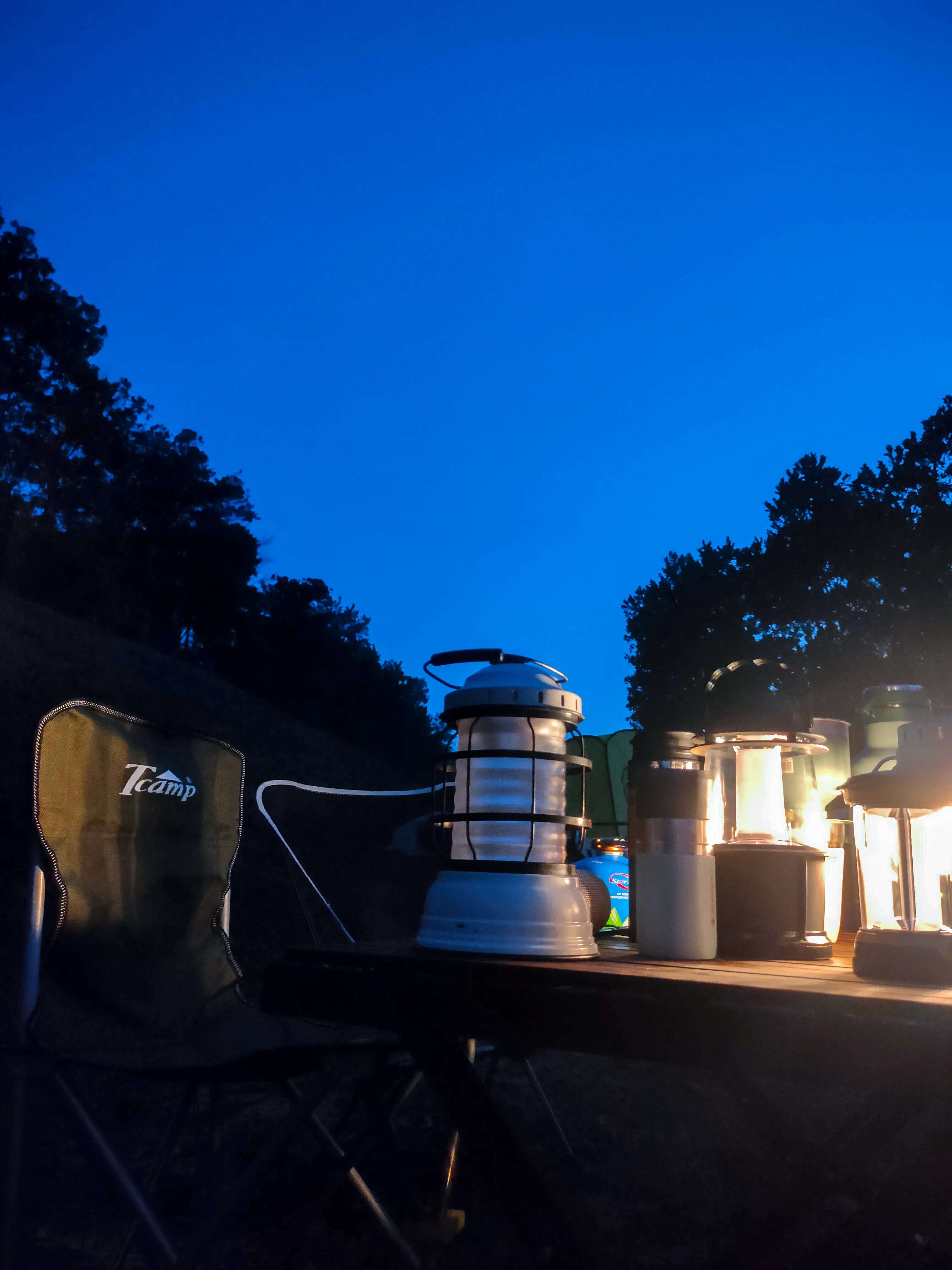 Barebones Forest Lantern Red