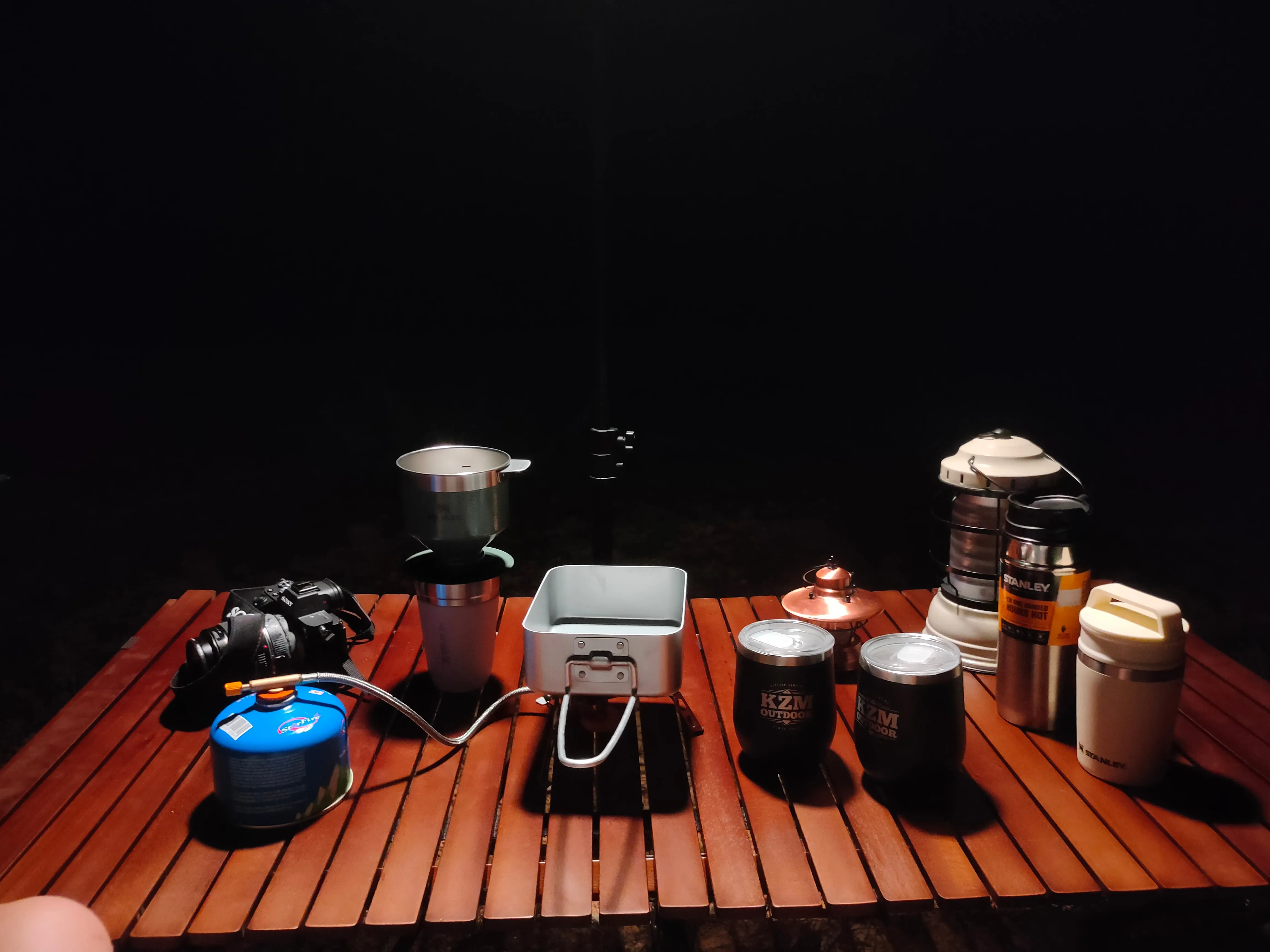 Barebones Forest Lantern Red