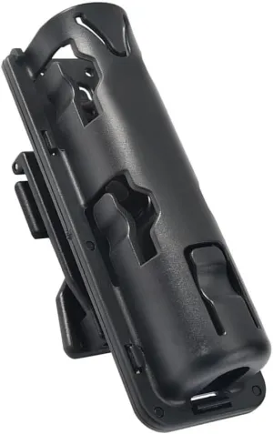 Baton Holder, 360° Rotating Baton Pouch Quick Release Adjustable Belt Baton Holster with Clip for Telescopic Batons Flashlights