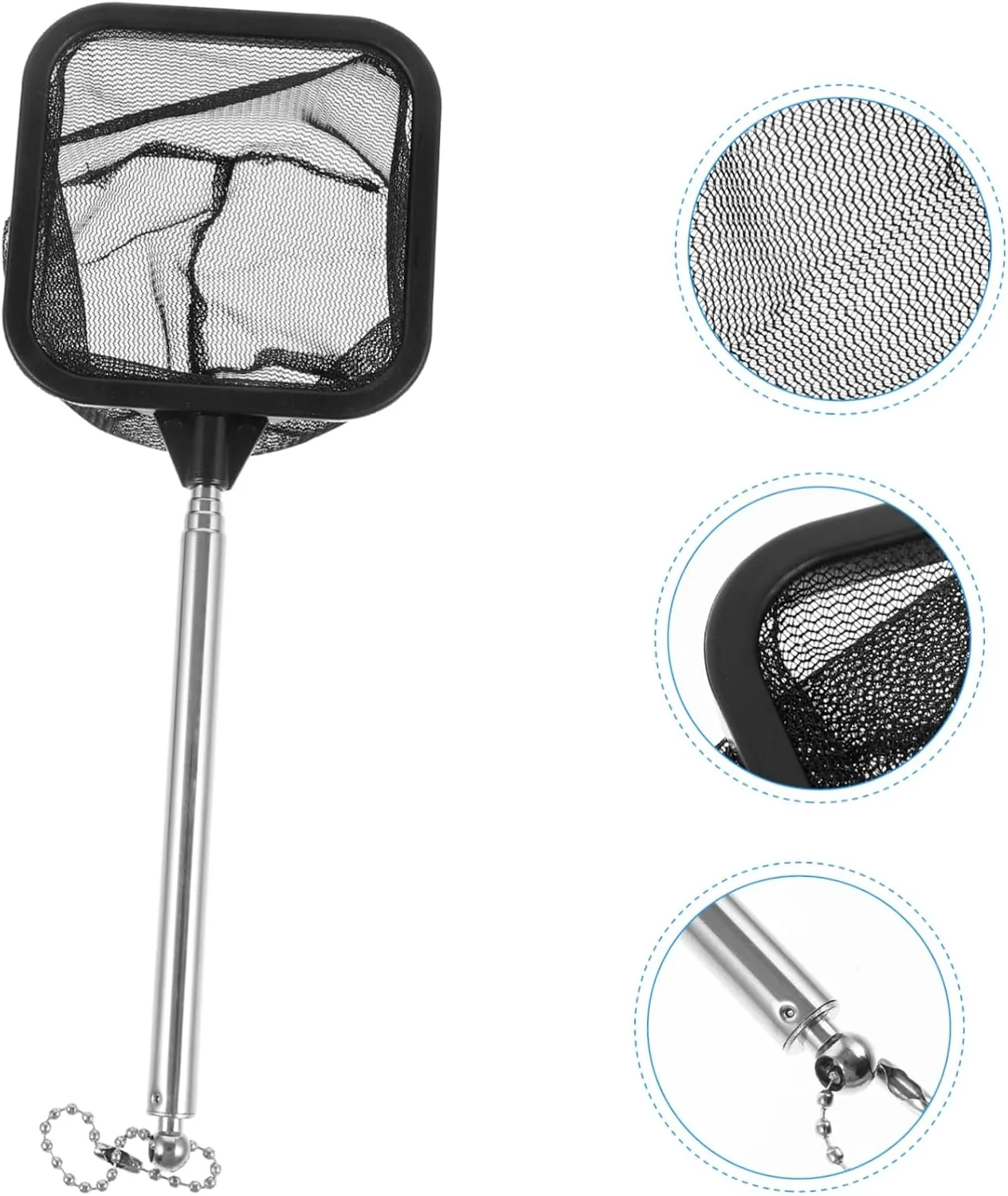 BESPORTBLE Fish Net Fishnets Replaceable Fishing Net Kayak Fishing Net Fly Fishing Net Fish Catching Supplies Fish