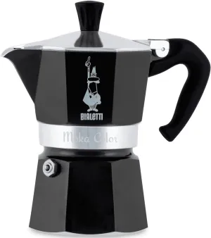 Bialetti 4953 Moka Express Espresso Maker, 6 liters, Black