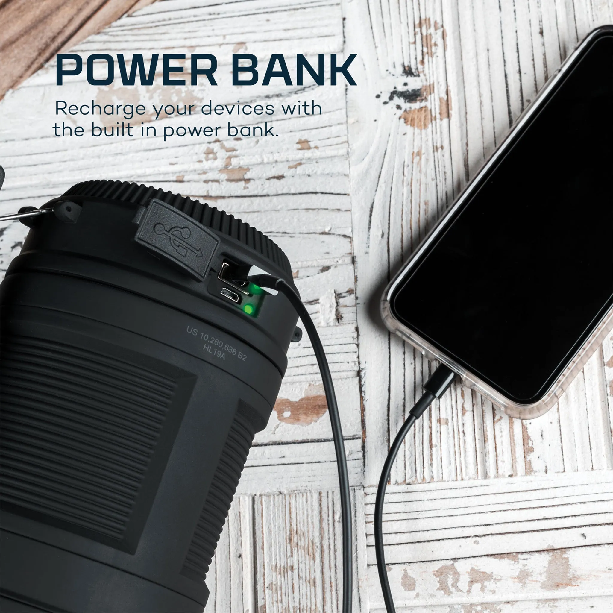 BIG POPPY Rechargeable Spot Light