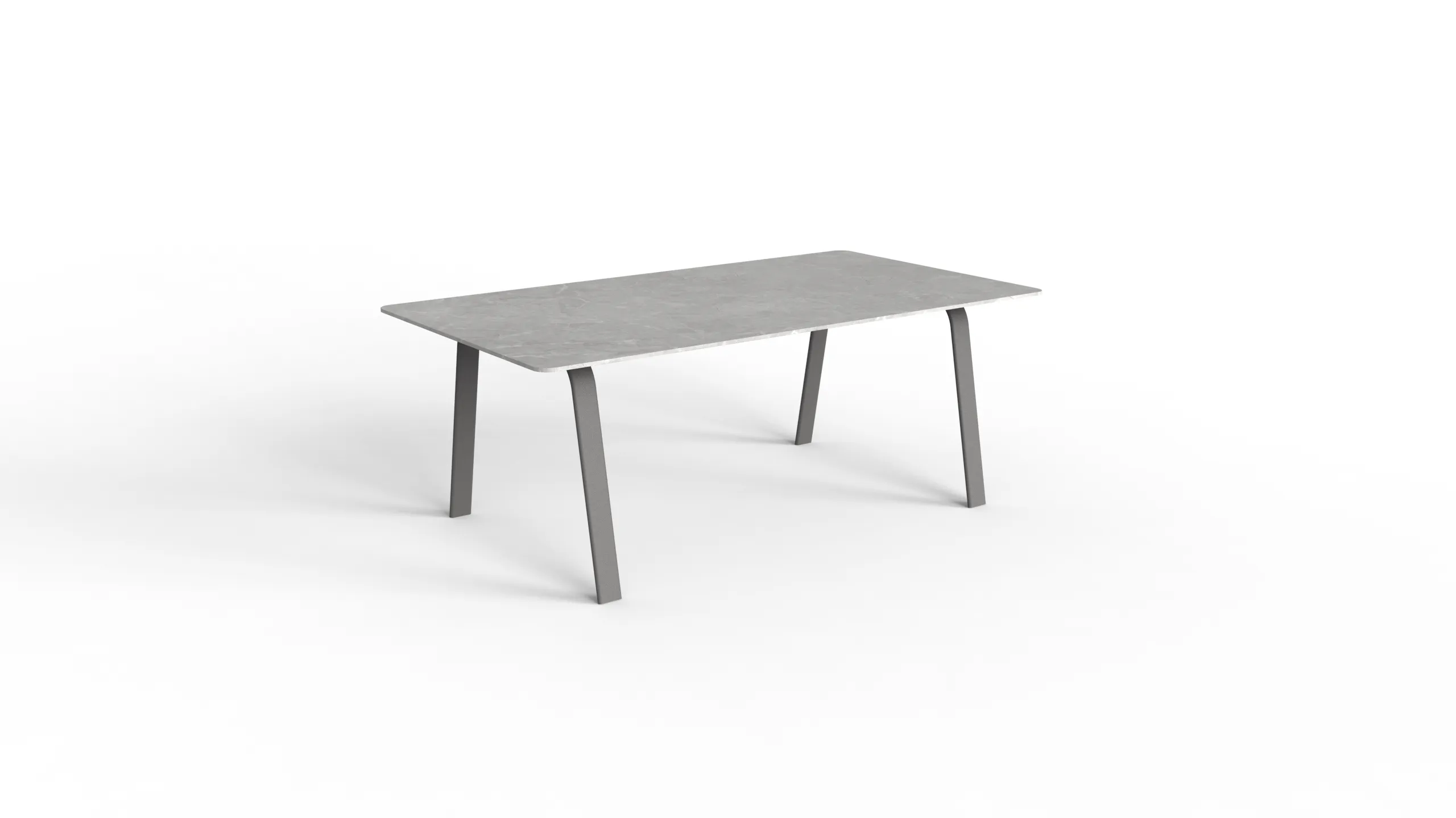 Bora long dining table