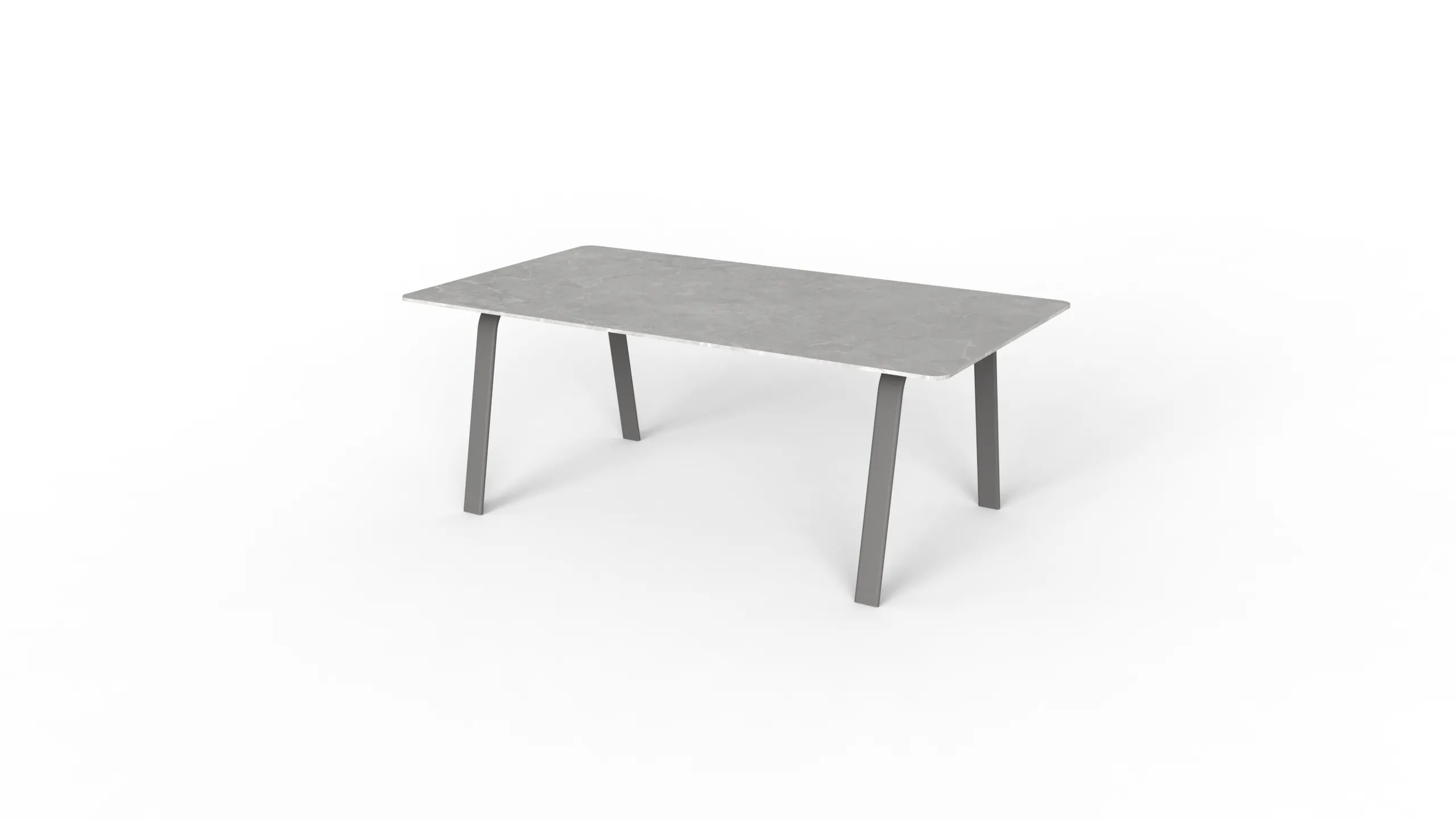 Bora long dining table