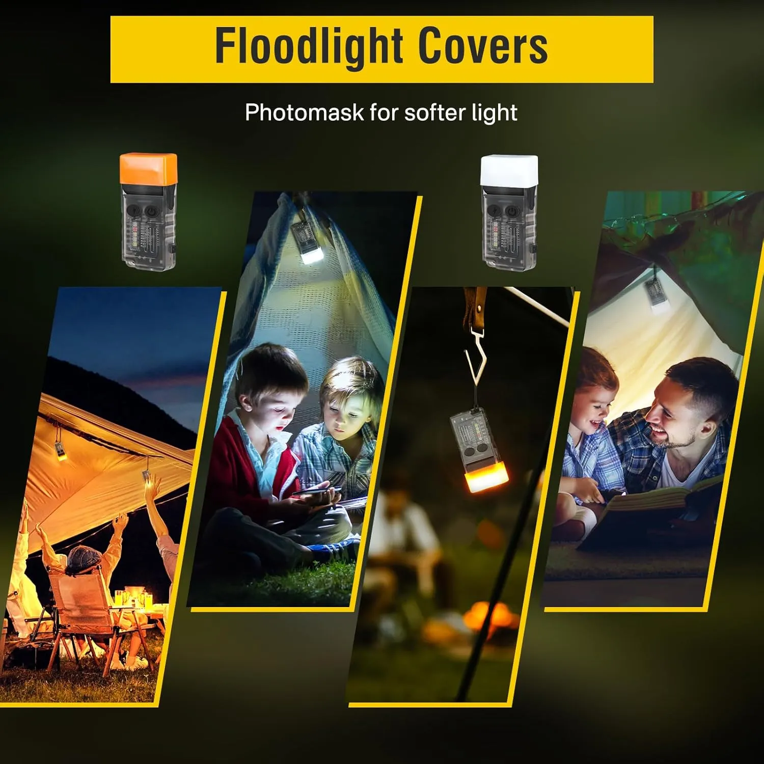 BORUIT V20 Small Powerful Flashlight Super Bright with Red Blue Warm Light, 180° Head Swivels 110dB Buzzer - Mini Keychain Pocket Rechargeable LED Flashlights USB EDC Clip Flash Light