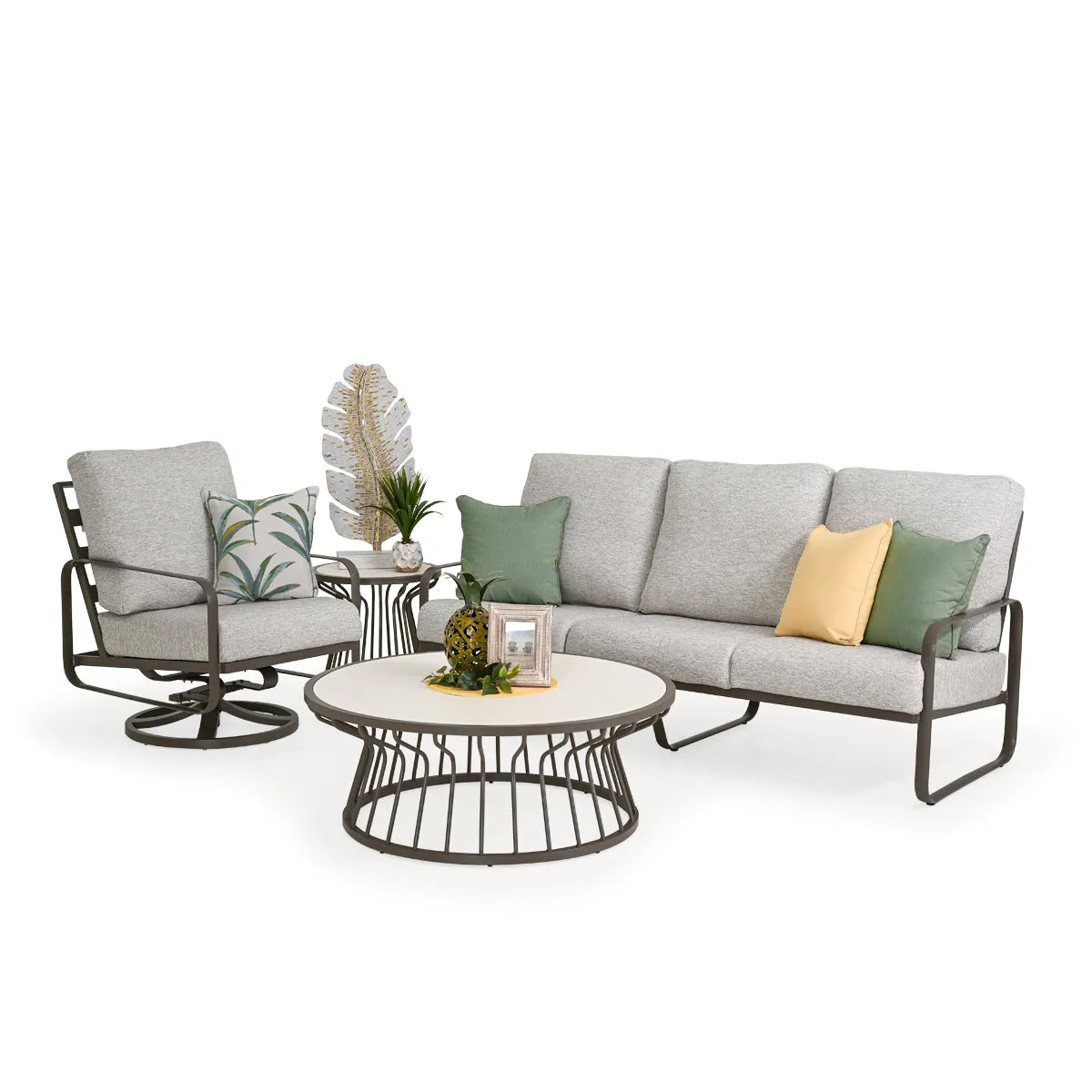 Brasilia Outdoor 20" Round Tea Table