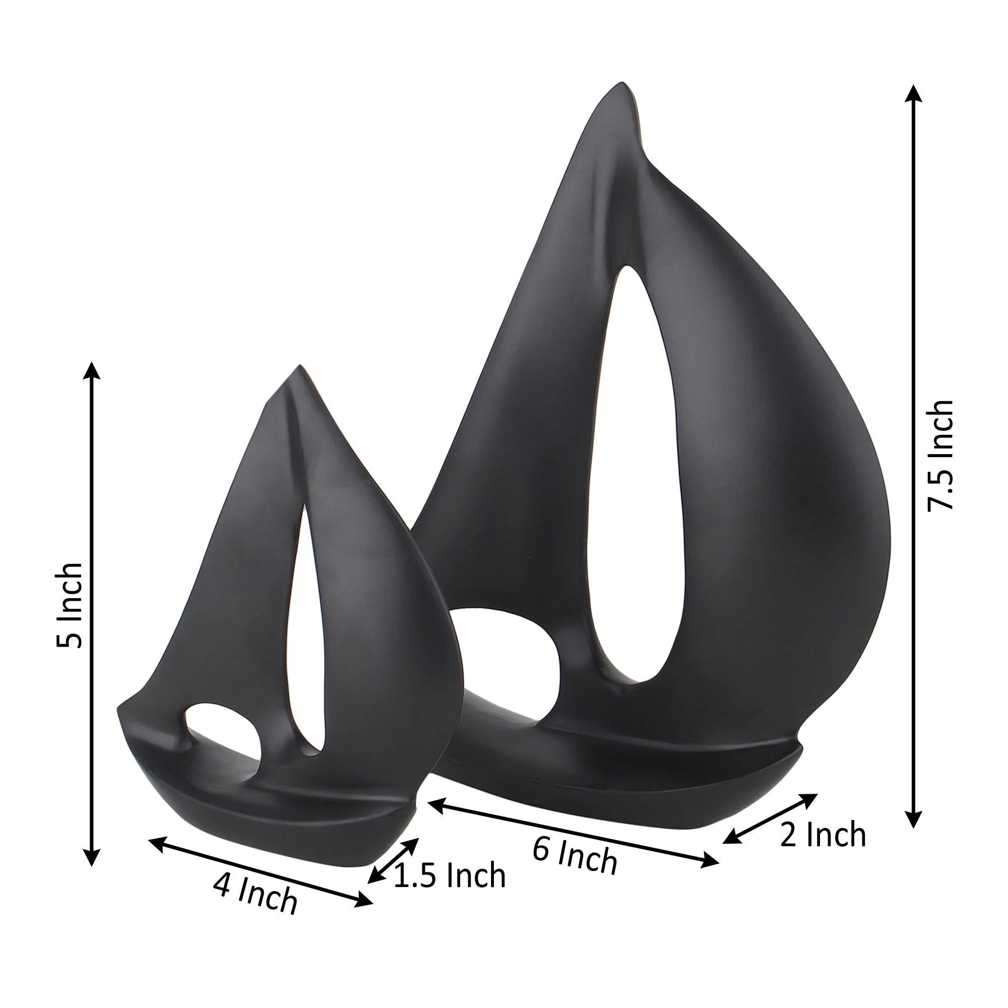 Breeze Sailing Set in Black