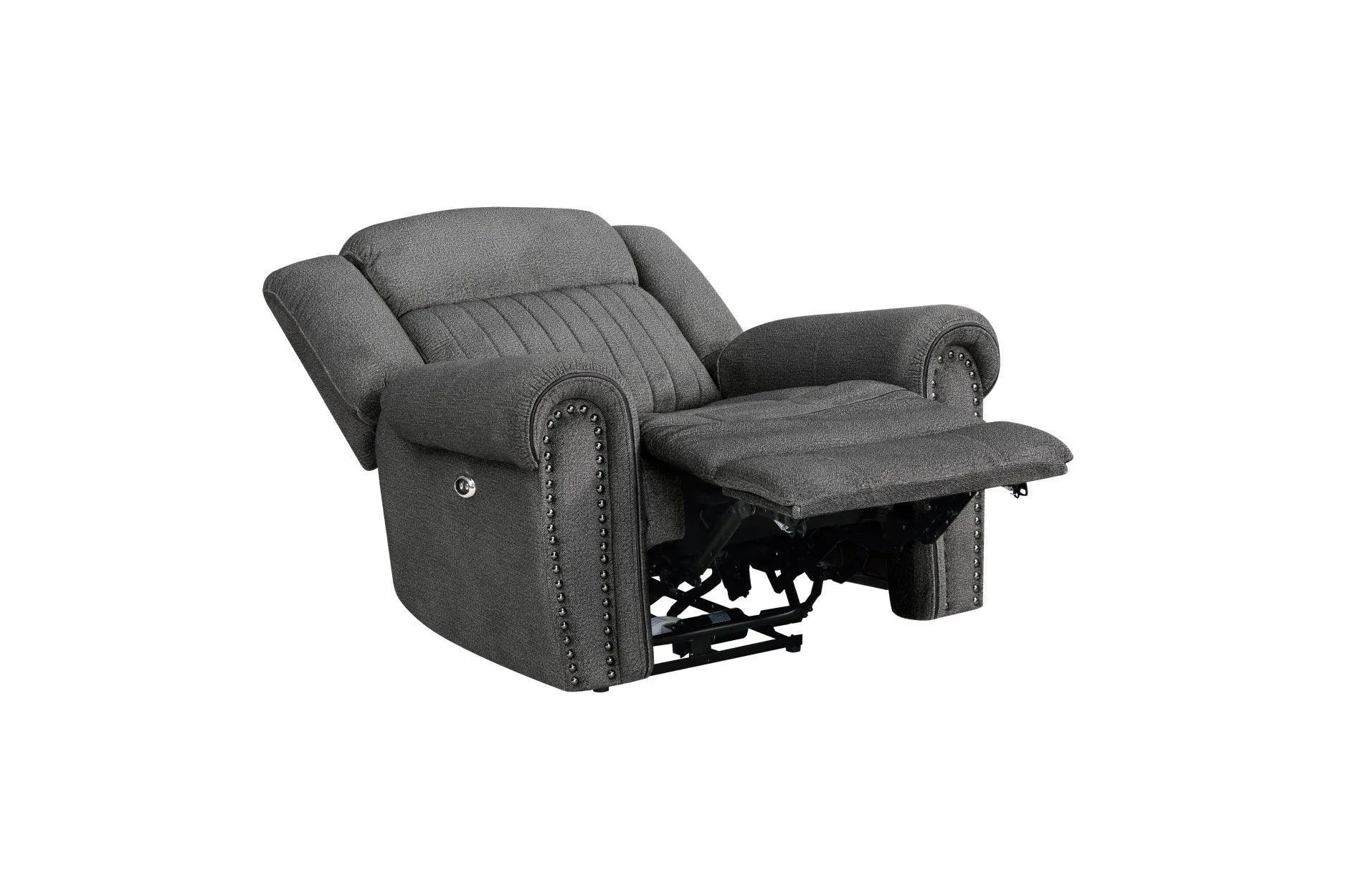 Brennen Charcoal Power Reclining Set