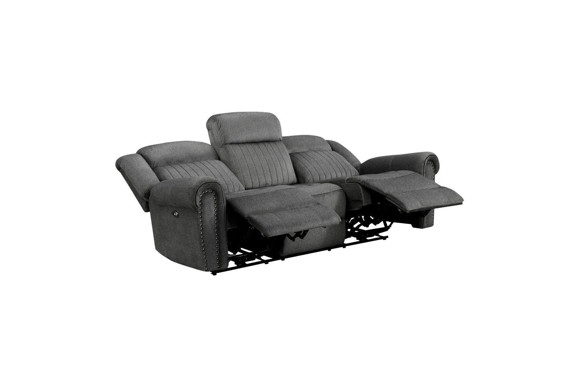 Brennen Charcoal Power Reclining Set