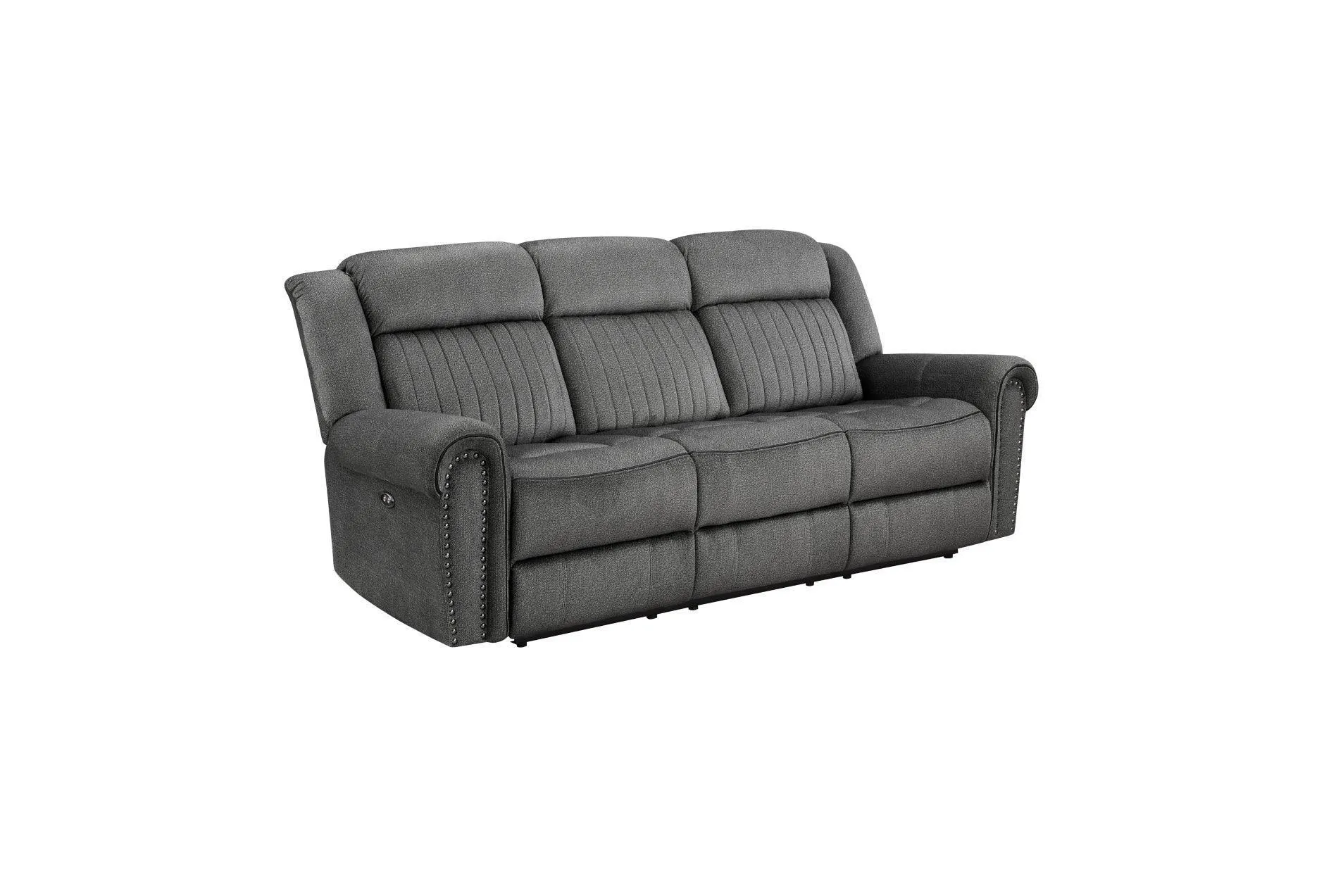 Brennen Charcoal Power Reclining Set